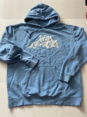 Independent Trading Company Hand Dyed Sweatshirt with Lake Superior Graphic